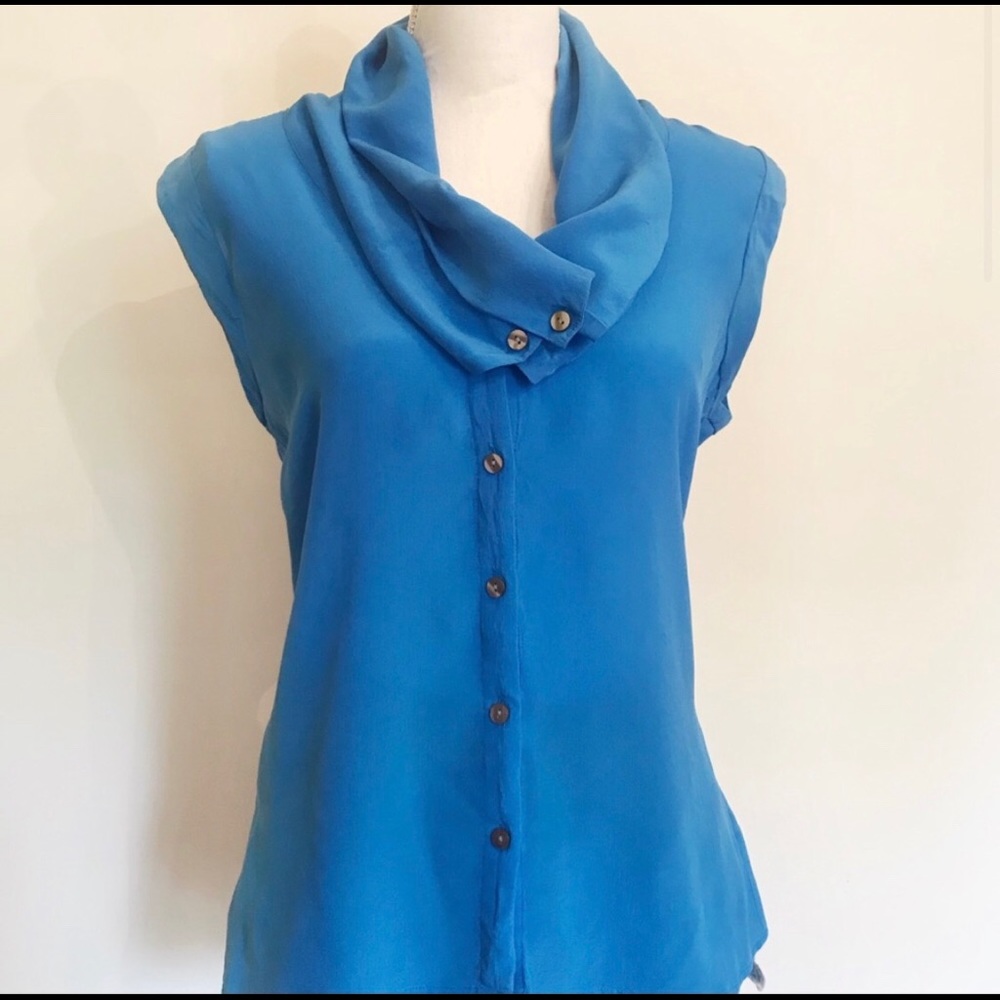 Anthropologie Fei silk shirt